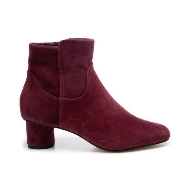 Draper James Bethany Booties in BURGUNDY size 7 - Picture 1 of 11
